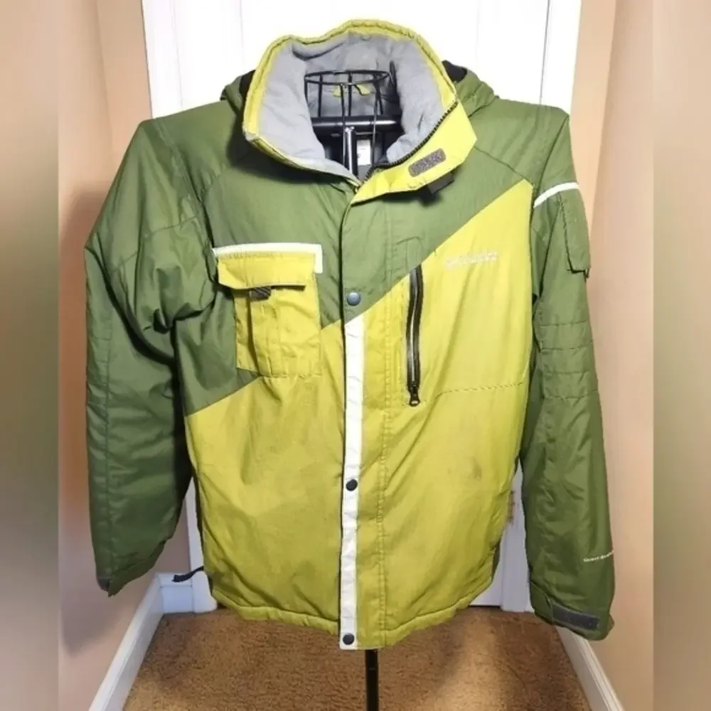Columbia youth wateproof winter jacket coat 18/20 Warm Pockets Hood‎